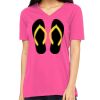 Missy's Relaxed Jersey Short-Sleeve V-Neck T-Shirt Thumbnail