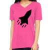 Missy's Relaxed Jersey Short-Sleeve V-Neck T-Shirt Thumbnail