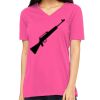 Missy's Relaxed Jersey Short-Sleeve V-Neck T-Shirt Thumbnail