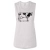 Ladies' Bella Flowy Scoop Muscle Tank Thumbnail