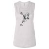 Ladies' Bella Flowy Scoop Muscle Tank Thumbnail