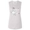 Ladies' Bella Flowy Scoop Muscle Tank Thumbnail