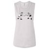 Ladies' Bella Flowy Scoop Muscle Tank Thumbnail
