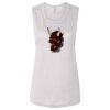 Ladies' Bella Flowy Scoop Muscle Tank Thumbnail