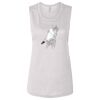 Ladies' Bella Flowy Scoop Muscle Tank Thumbnail