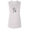 Ladies' Bella Flowy Scoop Muscle Tank Thumbnail