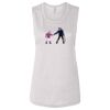 Ladies' Bella Flowy Scoop Muscle Tank Thumbnail