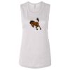Ladies' Bella Flowy Scoop Muscle Tank Thumbnail