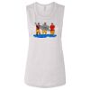 Ladies' Bella Flowy Scoop Muscle Tank Thumbnail