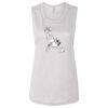Ladies' Bella Flowy Scoop Muscle Tank Thumbnail