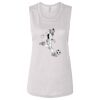 Ladies' Bella Flowy Scoop Muscle Tank Thumbnail