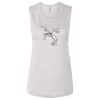 Ladies' Bella Flowy Scoop Muscle Tank Thumbnail
