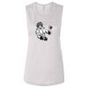 Ladies' Bella Flowy Scoop Muscle Tank Thumbnail