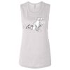 Ladies' Bella Flowy Scoop Muscle Tank Thumbnail