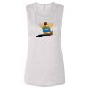 Ladies' Bella Flowy Scoop Muscle Tank Thumbnail