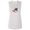 Ladies' Bella Flowy Scoop Muscle Tank Thumbnail
