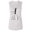Ladies' Bella Flowy Scoop Muscle Tank Thumbnail