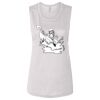 Ladies' Bella Flowy Scoop Muscle Tank Thumbnail