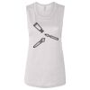 Ladies' Bella Flowy Scoop Muscle Tank Thumbnail