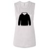 Ladies' Bella Flowy Scoop Muscle Tank Thumbnail