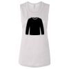 Ladies' Bella Flowy Scoop Muscle Tank Thumbnail
