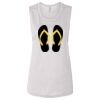 Ladies' Bella Flowy Scoop Muscle Tank Thumbnail