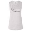 Ladies' Bella Flowy Scoop Muscle Tank Thumbnail