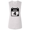 Ladies' Bella Flowy Scoop Muscle Tank Thumbnail