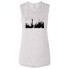 Ladies' Bella Flowy Scoop Muscle Tank Thumbnail