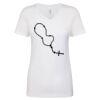 Next Level The Ideal V T-Shirt Thumbnail