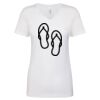 Next Level The Ideal V T-Shirt Thumbnail